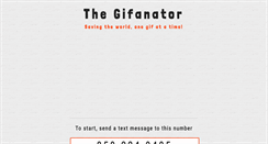 Desktop Screenshot of gifanator.com